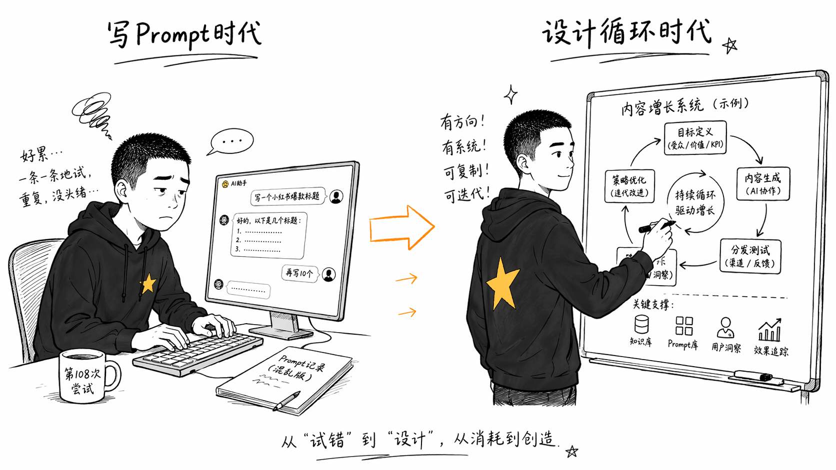 从写Prompt到设计循环