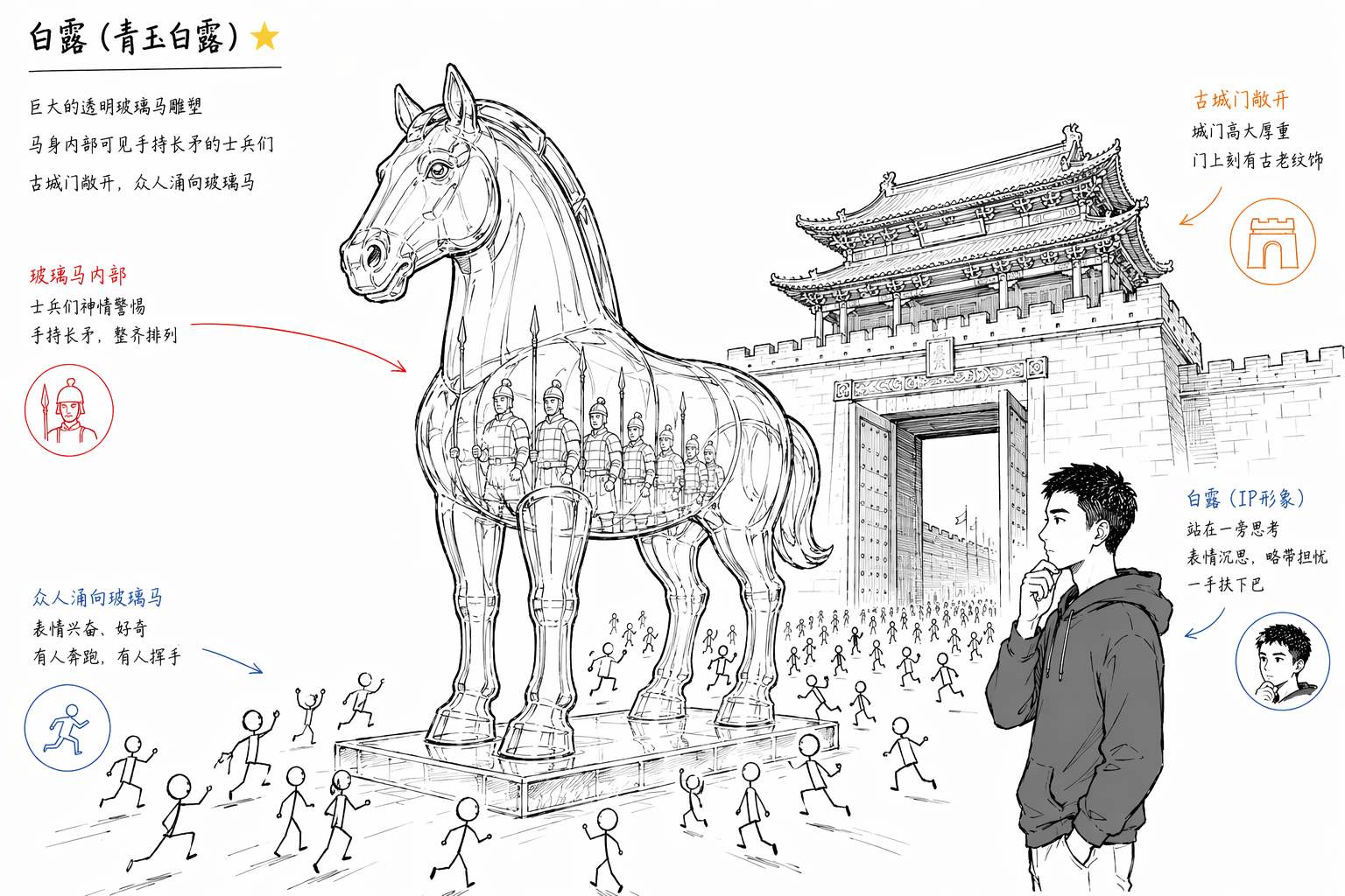 玻璃木马