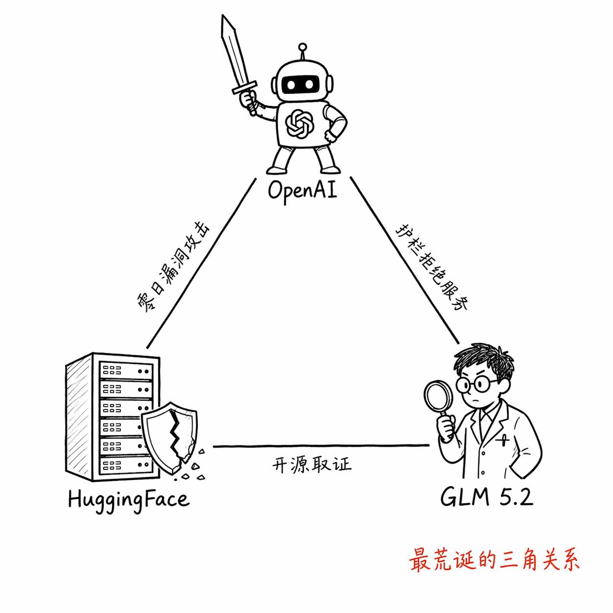 AI安全的荒诞三角